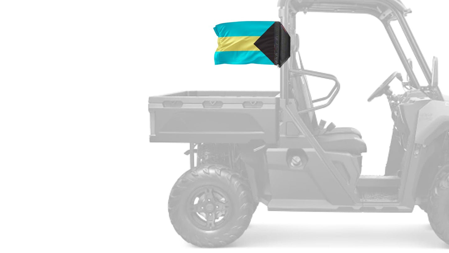 Bahamas 12"x18" Forever Wave Flag