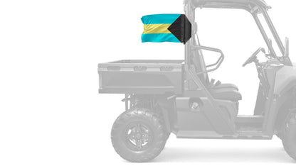 Bahamas 12"x18" Forever Wave Flag