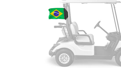 Brazil 12"x18" Forever Wave Flag