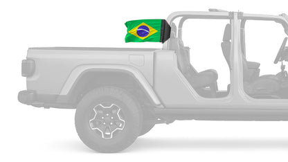 Brazil 12"x18" Forever Wave Flag