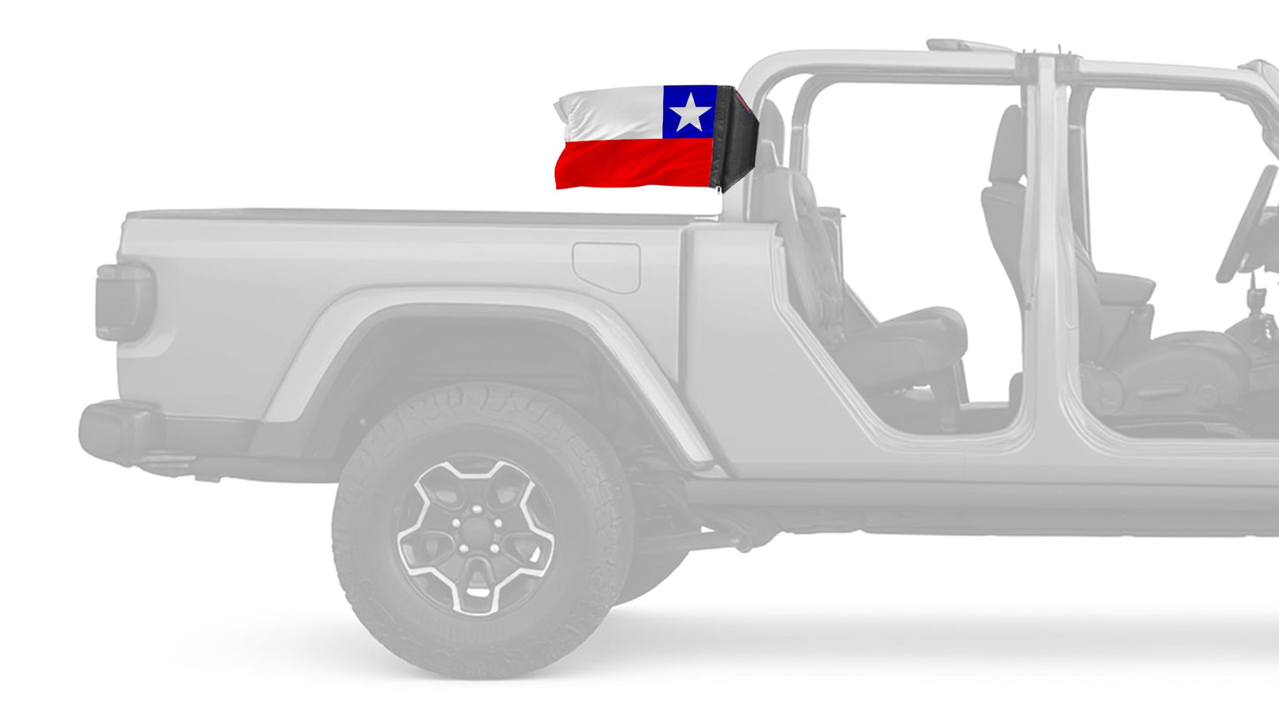 Chile 12"x18" Forever Wave Flag