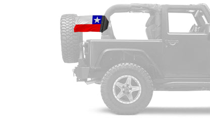 Chile 12"x18" Forever Wave Flag for Jeep Wrangler JLU 4-Door 2018-Present