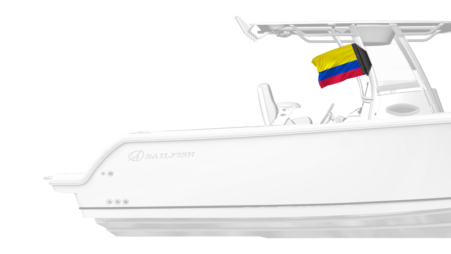 Colombia 12"x18" Forever Wave Flag
