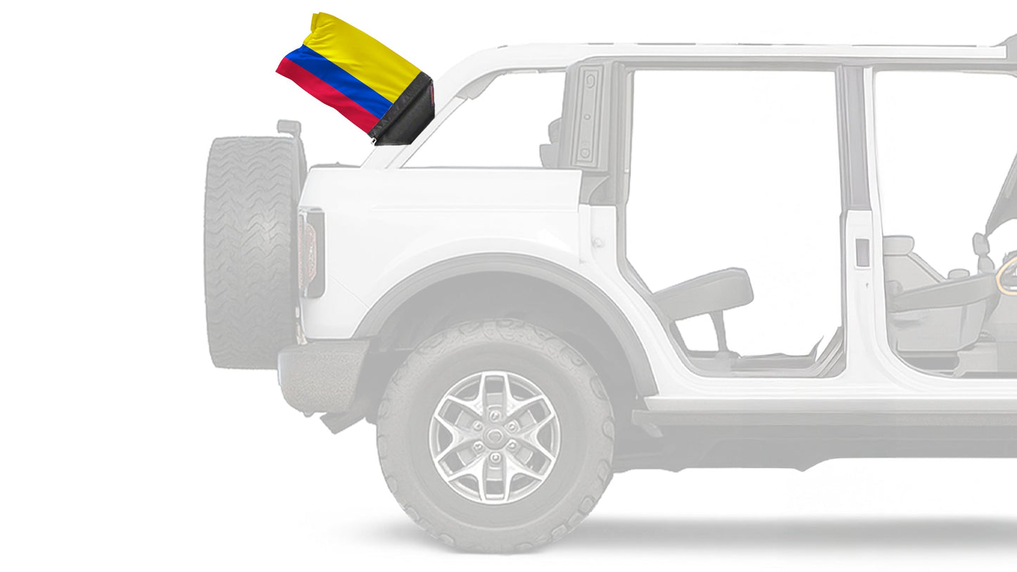 Colombia 12"x18" Forever Wave Flag