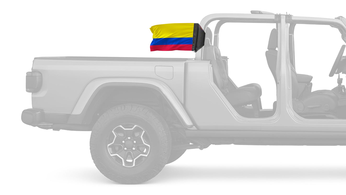 Colombia 12"x18" Forever Wave Flag