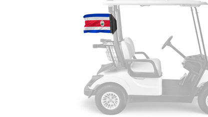 Costa Rica 12"x18" Forever Wave Flag