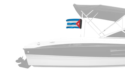 Cuba 12"x18" Forever Wave Flag