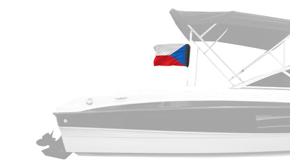 Czech Republic 12"x18" Forever Wave Flag
