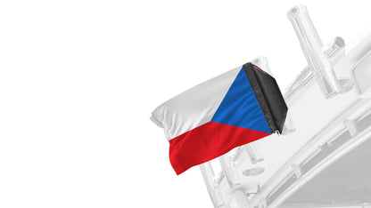 Czech Republic 12"x18" Forever Wave Flag