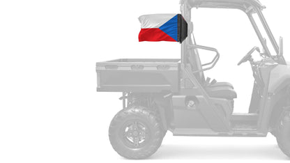 Czech Republic 12"x18" Forever Wave Flag