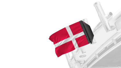 Denmark 12"x18" Forever Wave Flag
