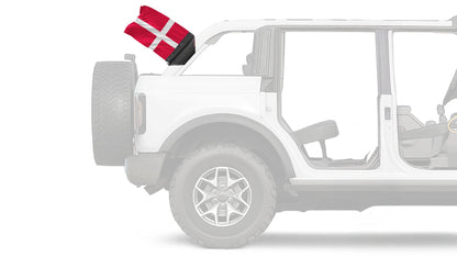 Denmark 12"x18" Forever Wave Flag