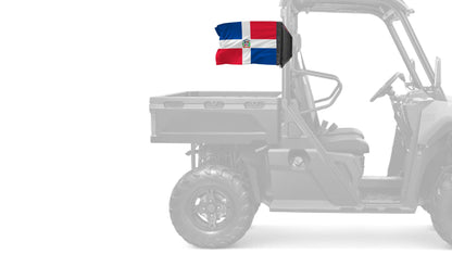 Dominican Republic 12"x18" Forever Wave Flag