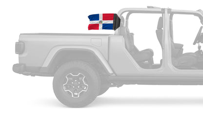 Dominican Republic 12"x18" Forever Wave Flag