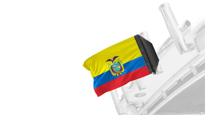 Ecuador 12"x18" Forever Wave Flag