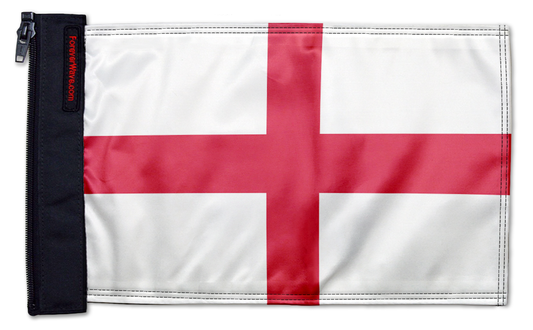 England 12"x18" Forever Wave Flag