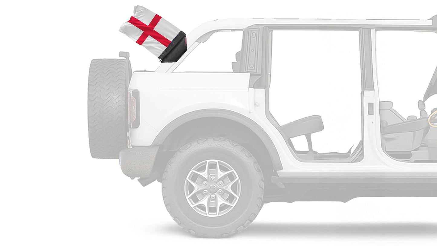 England 12"x18" Forever Wave Flag