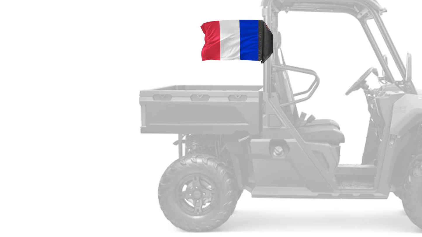 France 12"x18" Forever Wave Flag