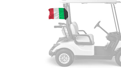 Italy 12"x18" Forever Wave Flag