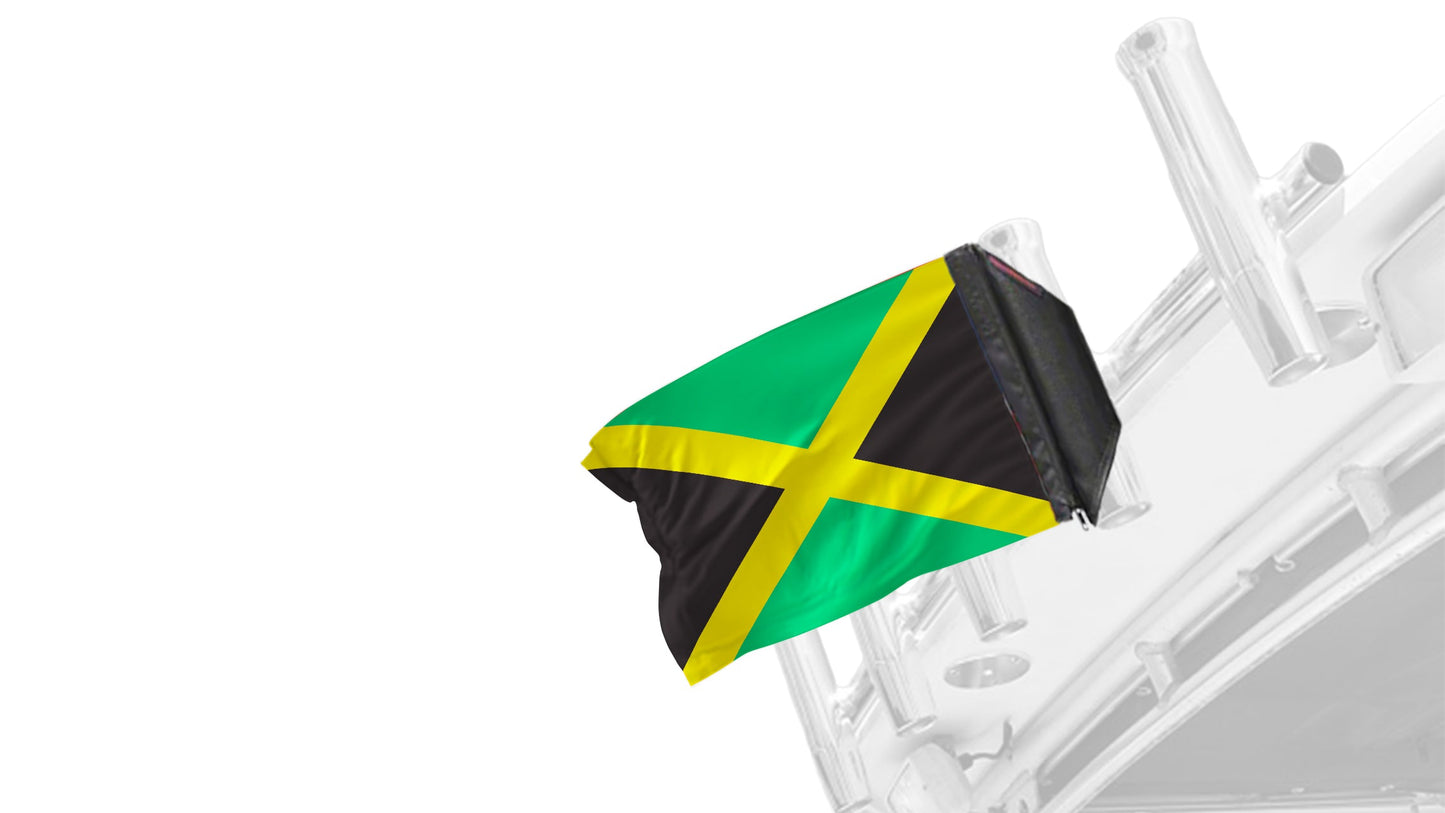Jamaica 12"x18" Forever Wave Flag