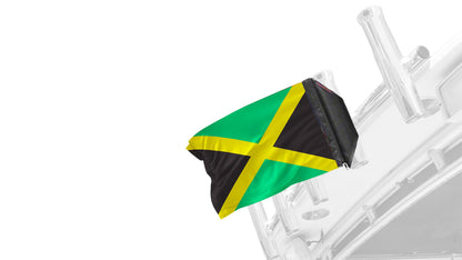 Jamaica 12"x18" Forever Wave Flag