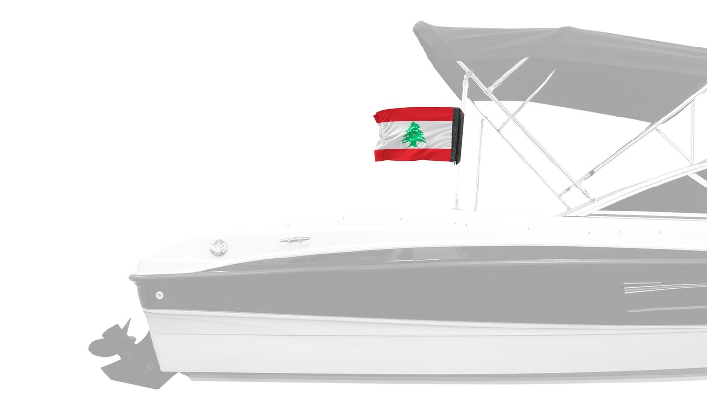 Lebanon 12"x18" Forever Wave Flag