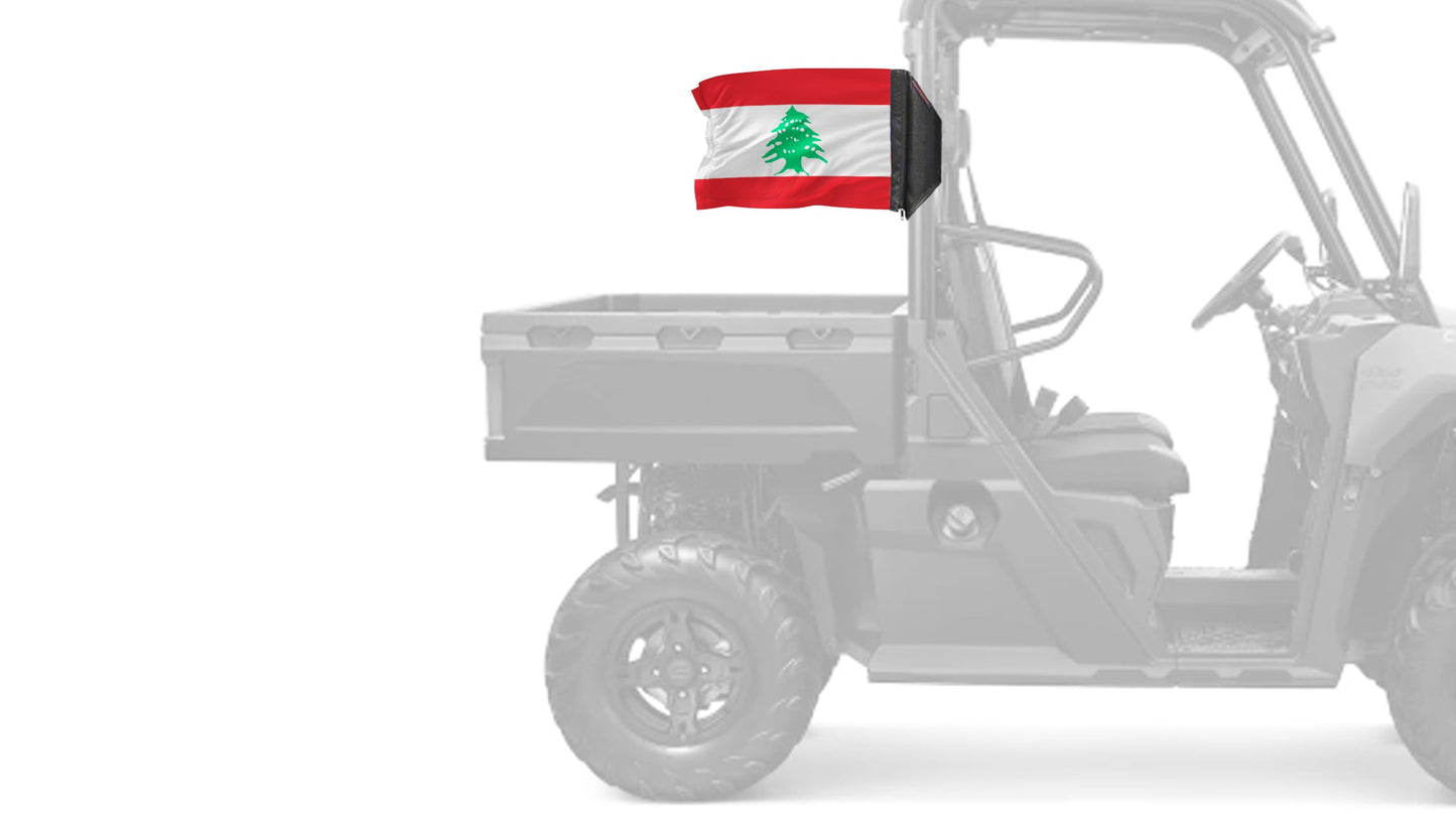 Lebanon 12"x18" Forever Wave Flag