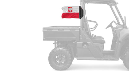 Poland 12"x18" Forever Wave Flag