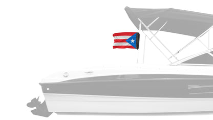 Puerto Rico 12"x18" Forever Wave Flag
