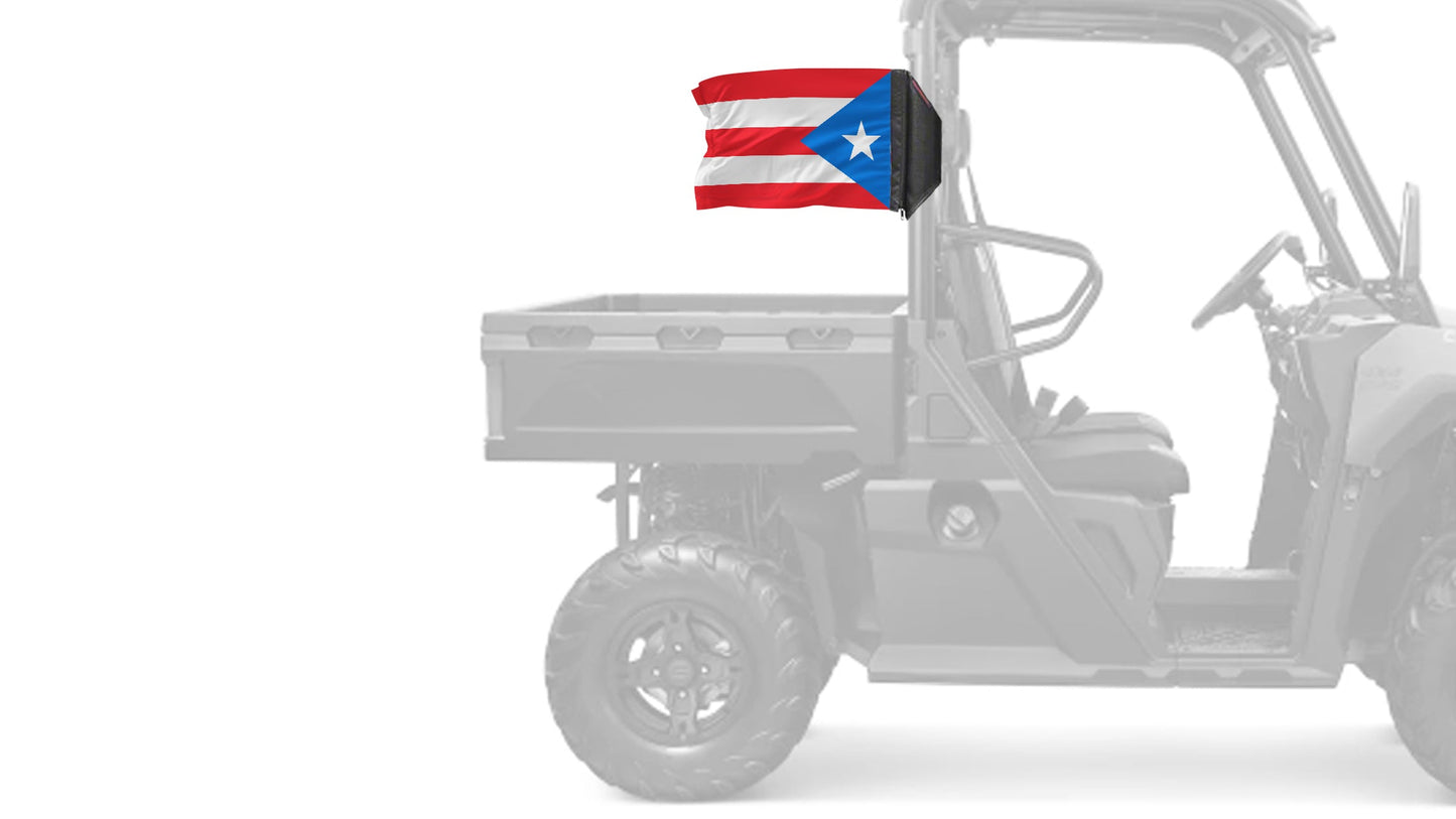 Puerto Rico 12"x18" Forever Wave Flag
