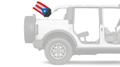 Puerto Rico 12"x18" Forever Wave Flag
