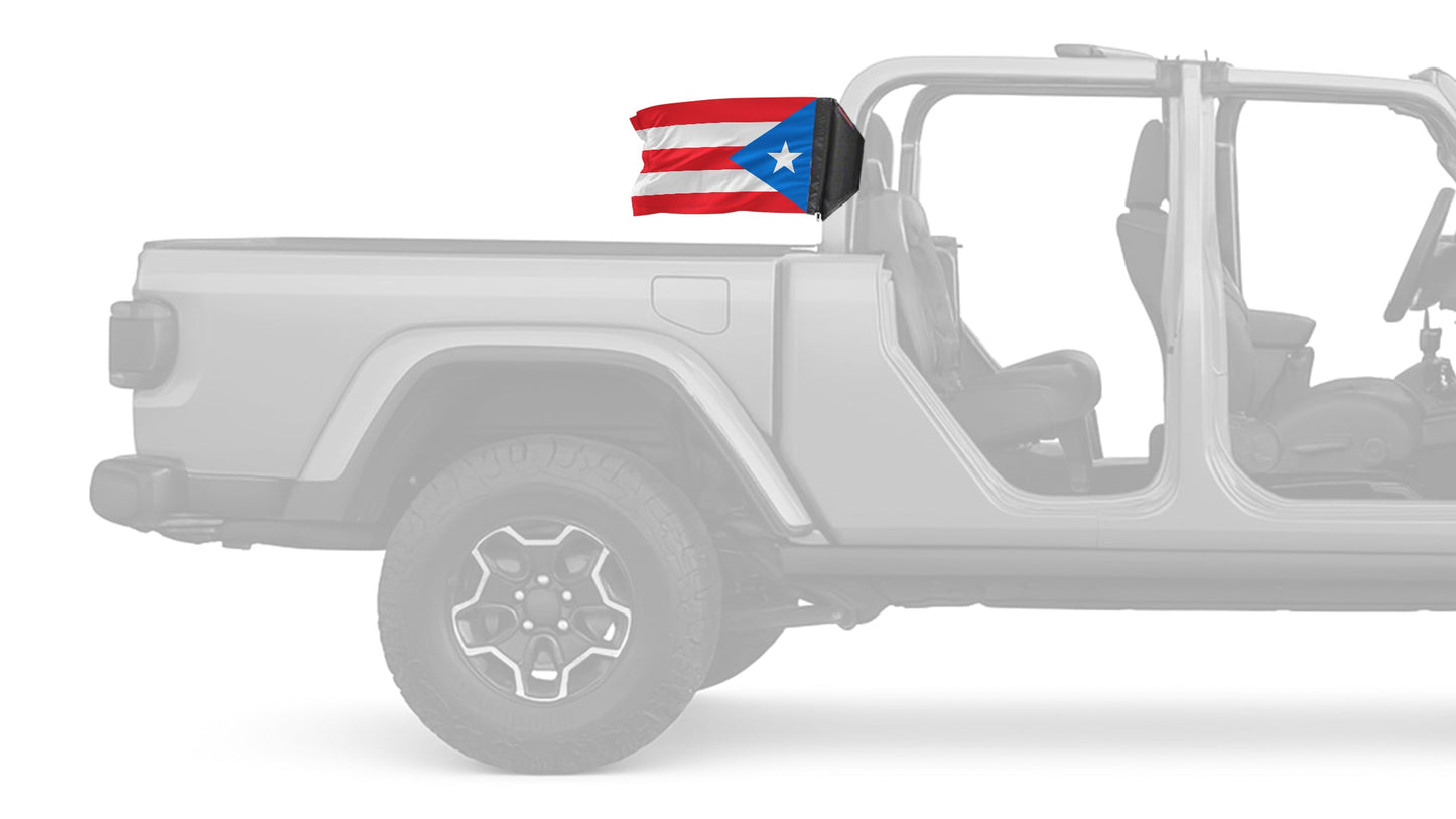 Puerto Rico 12"x18" Forever Wave Flag
