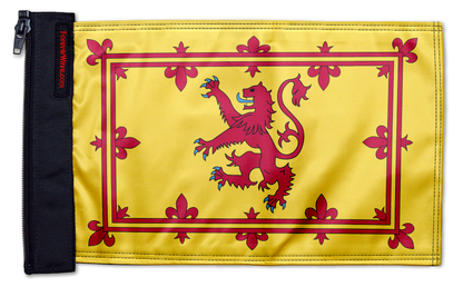Scotland Lion Rampant 12"x18" Forever Wave Flag for Jeep Wrangler JLU 4-Door 2018-Present
