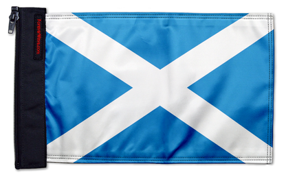 Scotland 12"x18" Forever Wave Flag for Jeep Wrangler JLU 4-Door 2018-Present