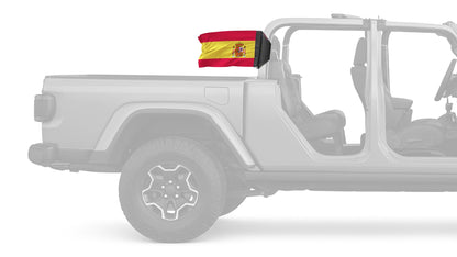 Spain 12"x18" Forever Wave Flag