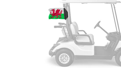 Wales 12"x18" Forever Wave Flag