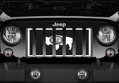 Wyoming Tactical State Flag Grille Insert