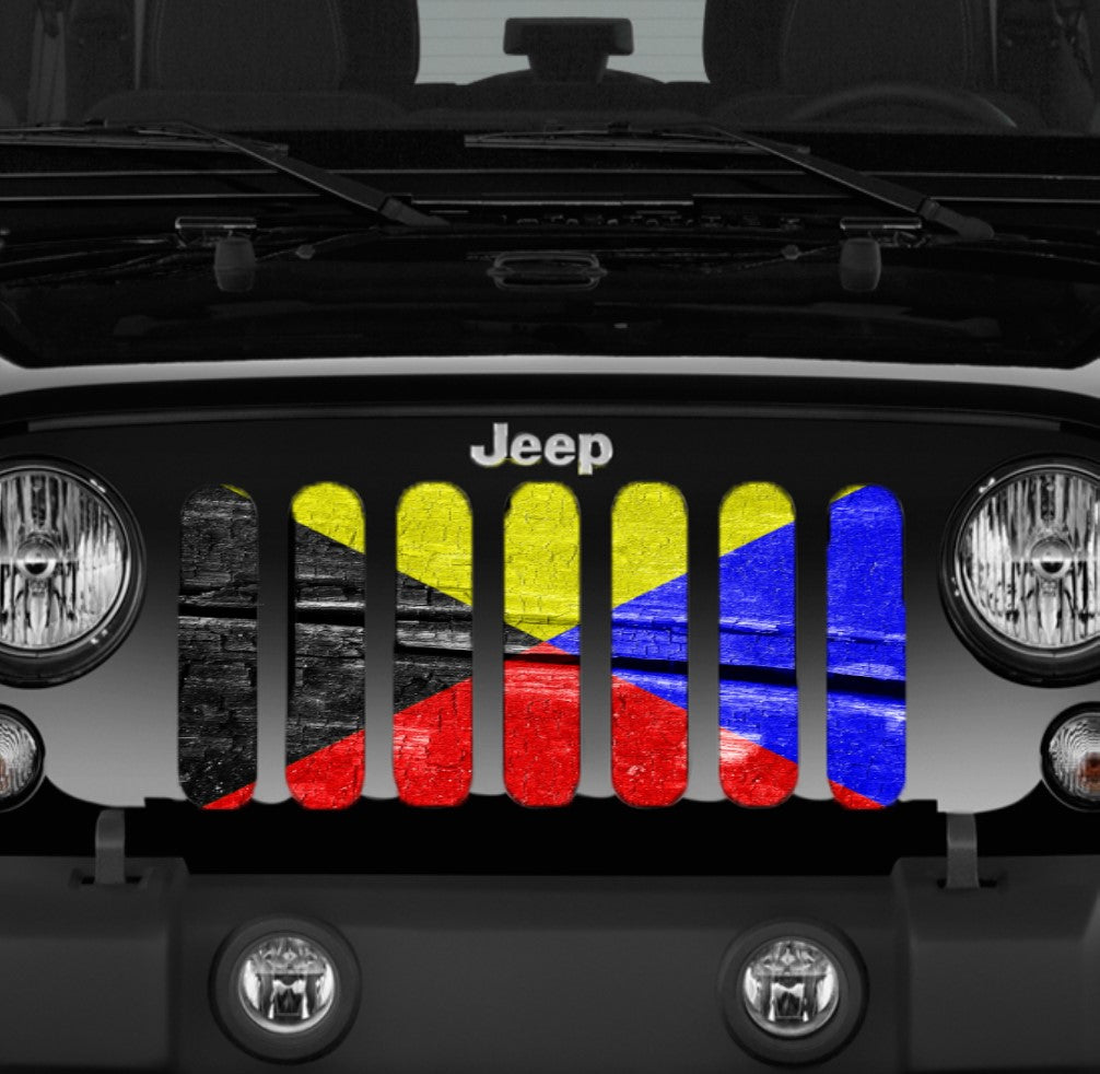 Zulu Martime Flag Grille Insert