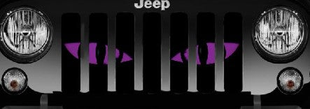 Chaos Purple Eyes Grille Insert