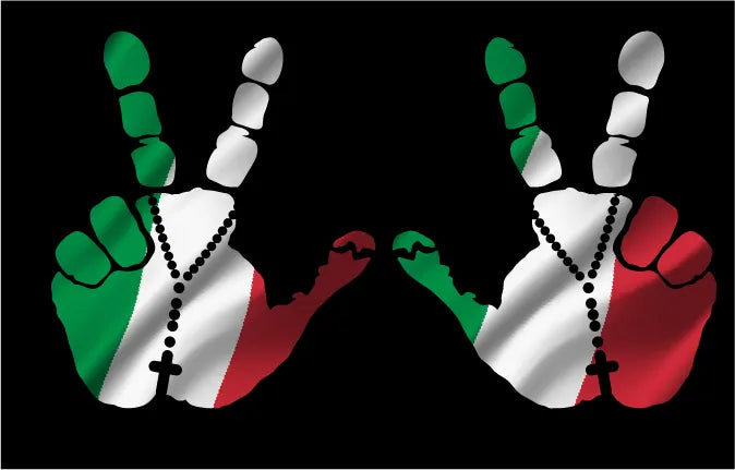 Custom Italian Flag Wave